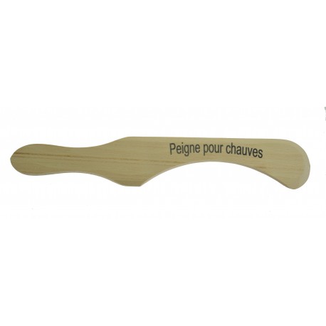 rednow products Peigne pour Chauves - Farce et Attrape, brun
